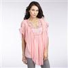 Nevada®/MD Flutter Crochet Peasant Top