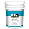 BEHR BEHR PREMIUM PLUS Interior Satin Enamel Paint - Ultra Pure White, 18.9 L