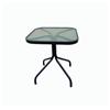 Bristol Square Steel/Glass Side Table