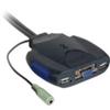 CABLES TO GO 2PORT TRULINK VGA & USB MICRO KVM W/ AUDIO