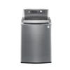 LG 5.4 Cubic Feet High Efficiency Top Load Washer with WaveForce Technology, Graphite Steel...