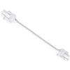 Progress Lighting Hide-A-Lite III White 6 In. Linking Cable