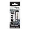 Hipstreet Pure Vibe Noise Isolating Ear Bud Headphones - Black