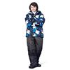 Northpeak® Boys' 2 Piece Houndstooth Print Snowsuit