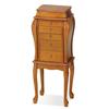 Walnut Finish Jewellery Armoire