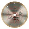 Black Widow 7 Inch Porcelain, Ceramic, Marble and Granite Wet Cutting Black Widow Diamond Blade