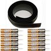 Tsunami Seal 100 ft. Black Garage Door Threshold Kit