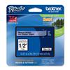 Brother 1/2" Black on Clear Label Tape (TZE131)