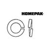 HOME PAK 15 Pack 5/8" Zinc Plated Lock Washers