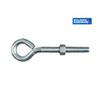 BUILDER'S HARDWARE 3/16" x 2" Zinc Eye Bolt, with Nut