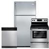 Frigidaire 18.2 Cu. Ft. Refrigerator with 5.3 Cu. Ft. Range and Tall Tub Dishwasher