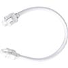 Progress Lighting Hide-A-Lite III White 12 In. Linking Cable