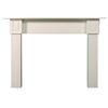 Ornamental Mouldings Contemporary Mantel Kit White Painted Finish - 72 Inches Wide x 51-3/4 Inche...