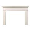Ornamental Mouldings Traditional Mantel Kit White Painted Finish - 76-1/16 Inches Wide x 55-3/...