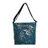 Liquid Tote Bag (L6819R) - White/ Aqua