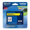 Brother 1/2" Black on Yellow Label Tape (TZE631)