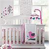 Emma & Jack™ Birds of a Feather 5-pc. Crib and Wall Decal Set