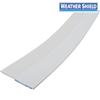 WEATHER SHIELD 36" White Self-Adhesive Vinyl Door Sweep