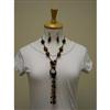 EcoGear™ Tagua Nut & Acai Seeds Necklace/Earrings Set