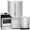 Frigidaire 25.8 Cu. Ft. Refrigerator with 5.7 Cu. Ft. Range and Tall Tub Dishwasher