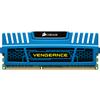 Corsair Vengeance 16GB (4x4GB) DDR3 1600MHz Desktop Memory (CMZ16GX3M4A1600C9B) - Blue
