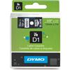 DYMO 1/2" Standard D1 Tape (45021) - Black/White