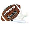 Franklin Junior Football Pump and Tee Set