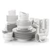 Whole Home®/MD ''Weston'' 60-Piece Embossed Dinnerware Set