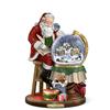 Rob McIntosh Santa's Checking His List Musical Figurine