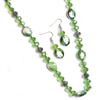 Christina C Beaded Necklace with Earring Set