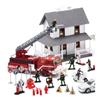 Fire Rescue Playset with House