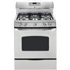 GE 5.0 Cu. Ft. Self-Clean Gas Range (JCGB810SETSS) - Stainless Steel