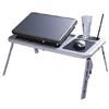 MMNOX Laptop Table with Fan (5188A) - Black/White