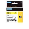 DYMO 1/2" Vinyl Tape (18432) - Yellow