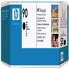 HP 90 Cyan Print Cartridge with Cleaner (C5055A)