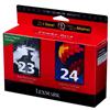 Lexmark 23 / 24 Black / Color Ink Cartridge (53A3806)