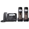 Panasonic 2-Handset DECT 6.0 Phone With Answering Machine (KXTG4772B)