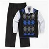Dockers® 4 piece vest set, black