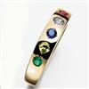 Tradition®/MD 10K Yellow Gold Family Ring With Simulated Stones