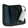 SolarFocus Double Solar Panel with AA Battery Powerbank with USB Output (SF-DUO) - Black
