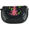 Pixie Mood Chandelier Wristlet (CHAN-CP-BLK) - Black/ Pink