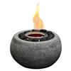 Paramount Hand Made Terrazzo Garden Burner (GFB-206-GR) - Grey