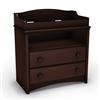 South Shore Angel Collection Changing Table - Espresso