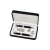 JOS VON ARX 2 Pens/Cufflinks and Keyring Set (86-1014SV) - Silver