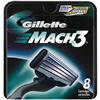 Gillette Mach3 Cartridge (47400179752) - 8 Pack