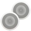 Energy EAS Series 2-Way In-Ceiling Speakers (EAS-6C) - White - 2 Speakers