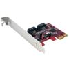 StarTech PEXSAT32 2 Port SATA 6 Gbps PCI Express SATA Controller Card