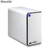 Shuttle NAS KD20 OMNINAS 2Bay USB3.0 256MB 1Gb Supports up to 4TBx2 HDD Storage RAID