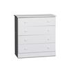 Prepac Edenvale 4-Drawer Chest (WHD-3031-4) - White