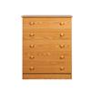 Prepac Edenvale 5-Drawer Chest (OBD-3038-5LT) - Oak